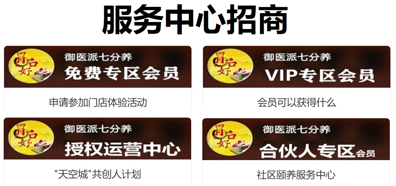 颐养社区招商方案